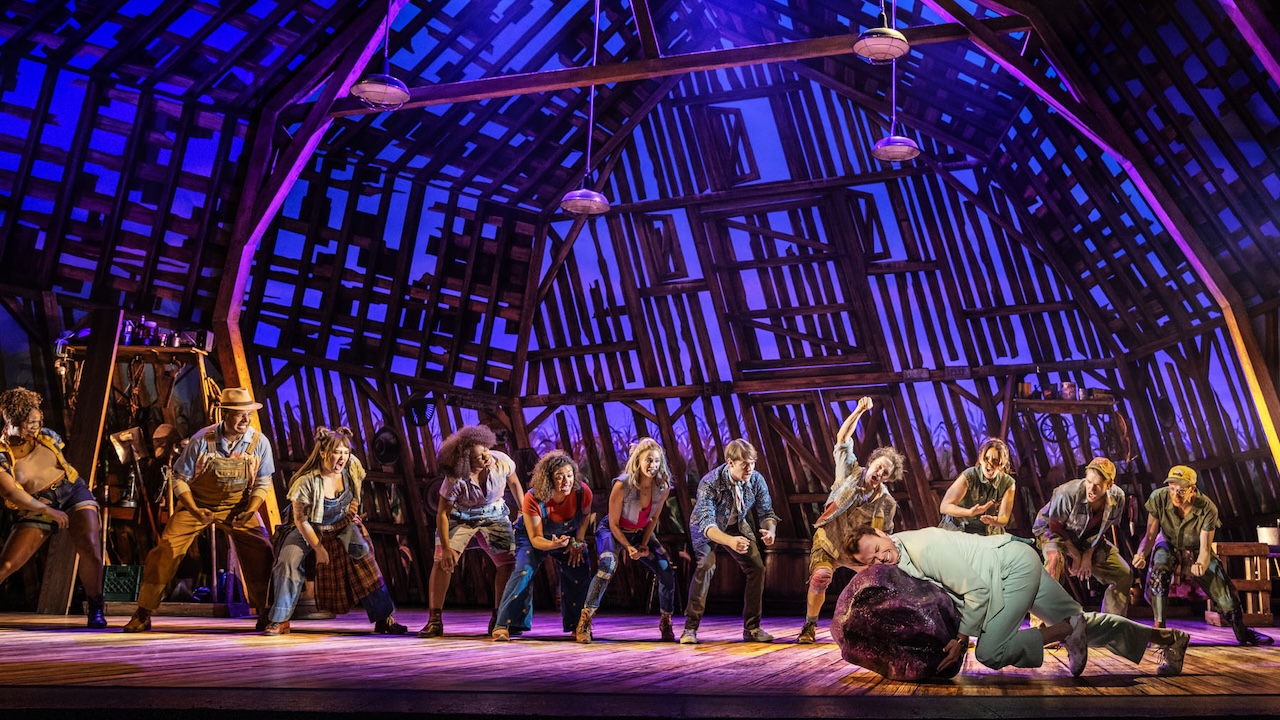 The Cast of The North American Tour of SHUCKED (Photo by Matthew Murphy and Evan Zimmerman) 2517