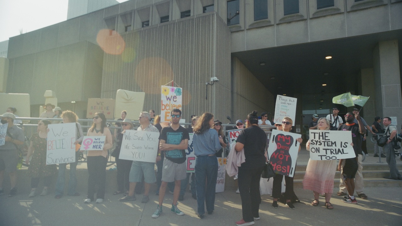 A scene from the documentary film 'Code of Misconduct'