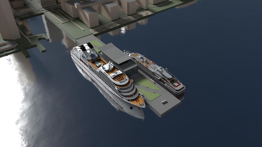 Rendering of cruise ship terminal that could be coming to Toronto