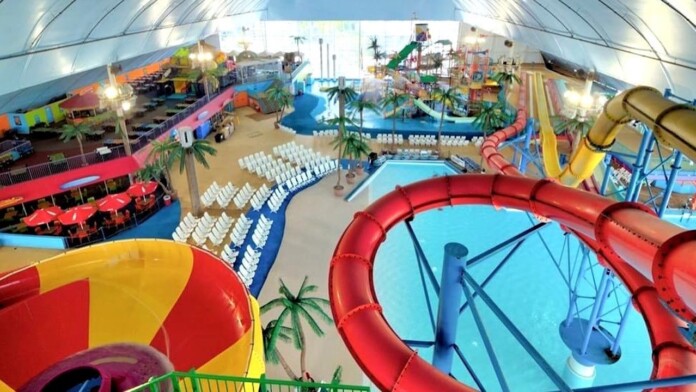 Fallsview indoor water park for March Break fun