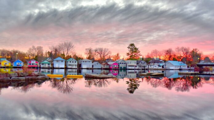 fenelon falls sunset