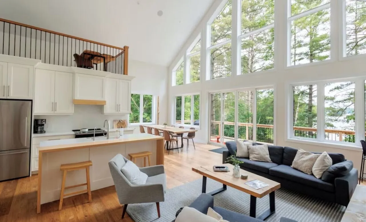 Sutton Lakehouse interior