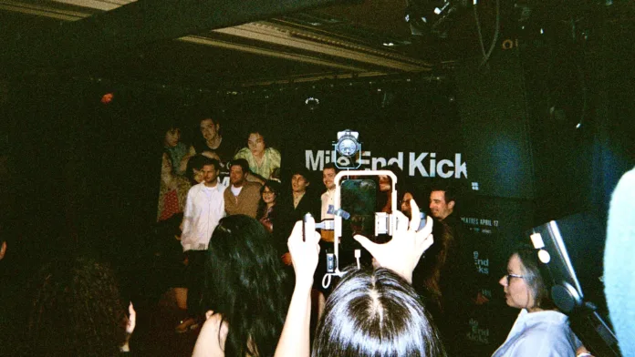 mile end kicks red carpet