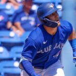 Toronto blue jays player Daulton Varsho