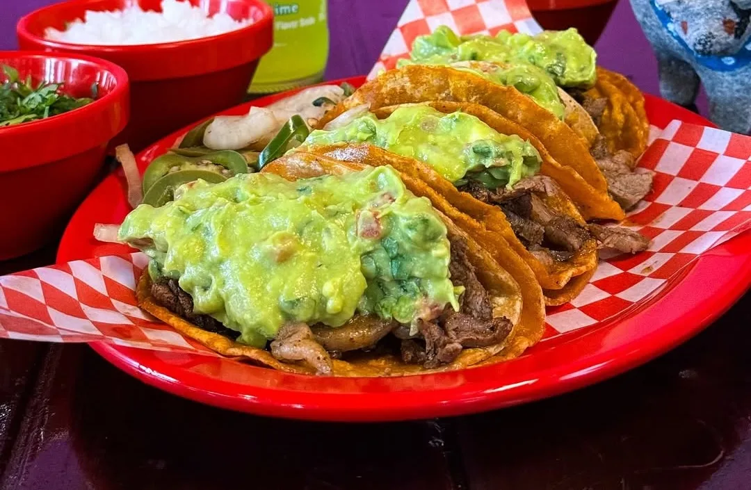 Get ready to fall in love with our juicy Prime Rib Tacos 🥩🌮 topped with our mouthwatering hou