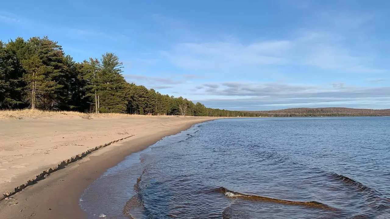 pancake bay beach
